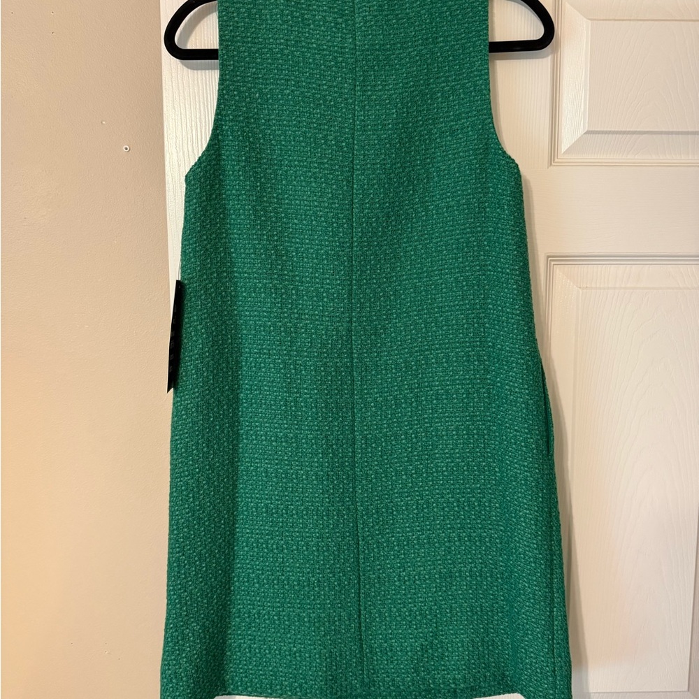 NWT Tuckernuck Green Tweed Mini Dress - Picture 4 of 4